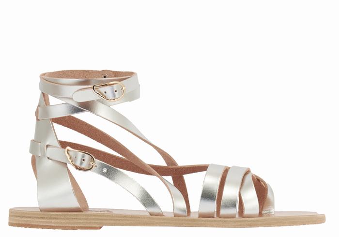 Sandales De Gladiateur Ancient Greek Sandals Satira Leather   | LUT-7557280